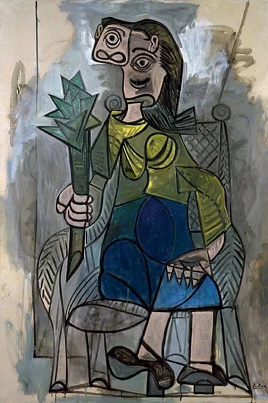 Donna con carciofo, 1941